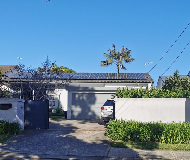 Solar panels 10kw on family home