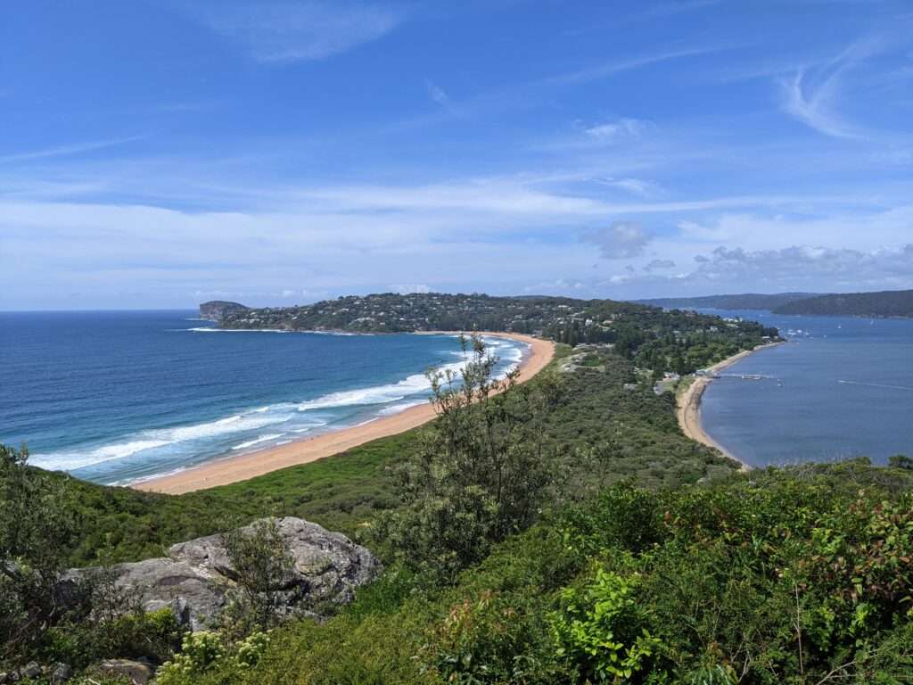 Ocean and Pittwater from Barrenjoey Head