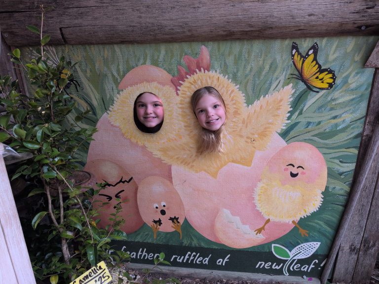 Kids at New Leaf Nursery